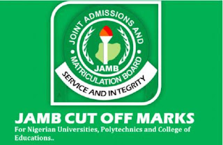 JAMB 2026/2027 Cut Off Marks
