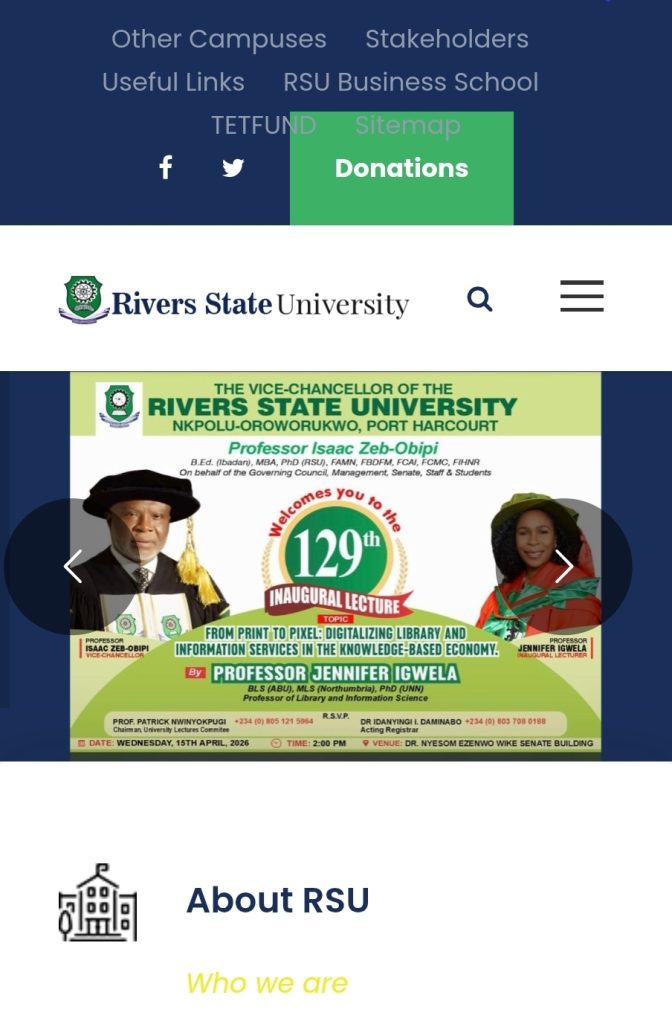 RSU Student Portal